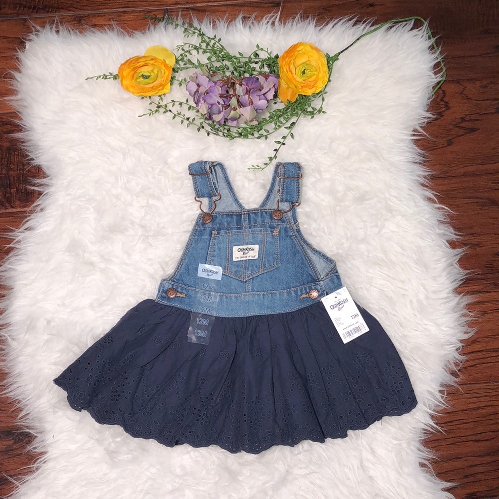 Girl's OshKosh Overall Dress